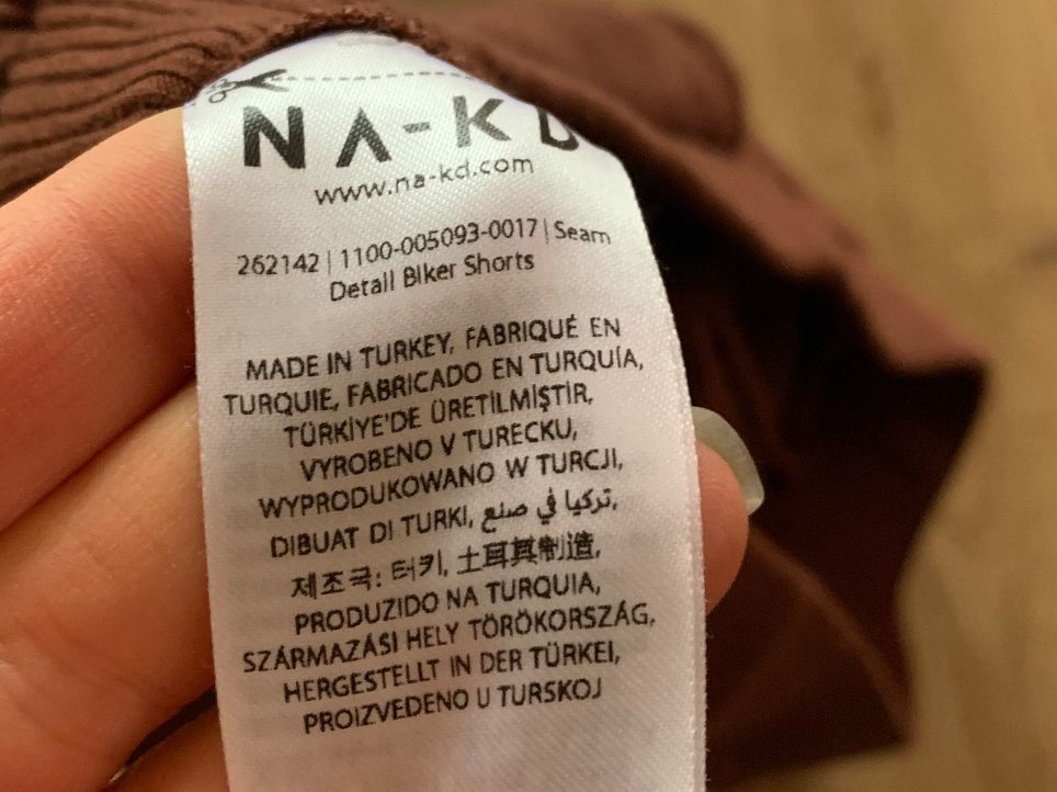 Hosen: Short style cycliste marron NA KD – Gebraucht aus Genève von rez_c6c6 1