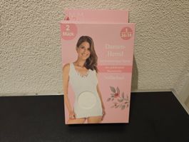 Neu - Damen-Hemd weiss 2 Stk  36/38 (Verp. Beschädigt)
