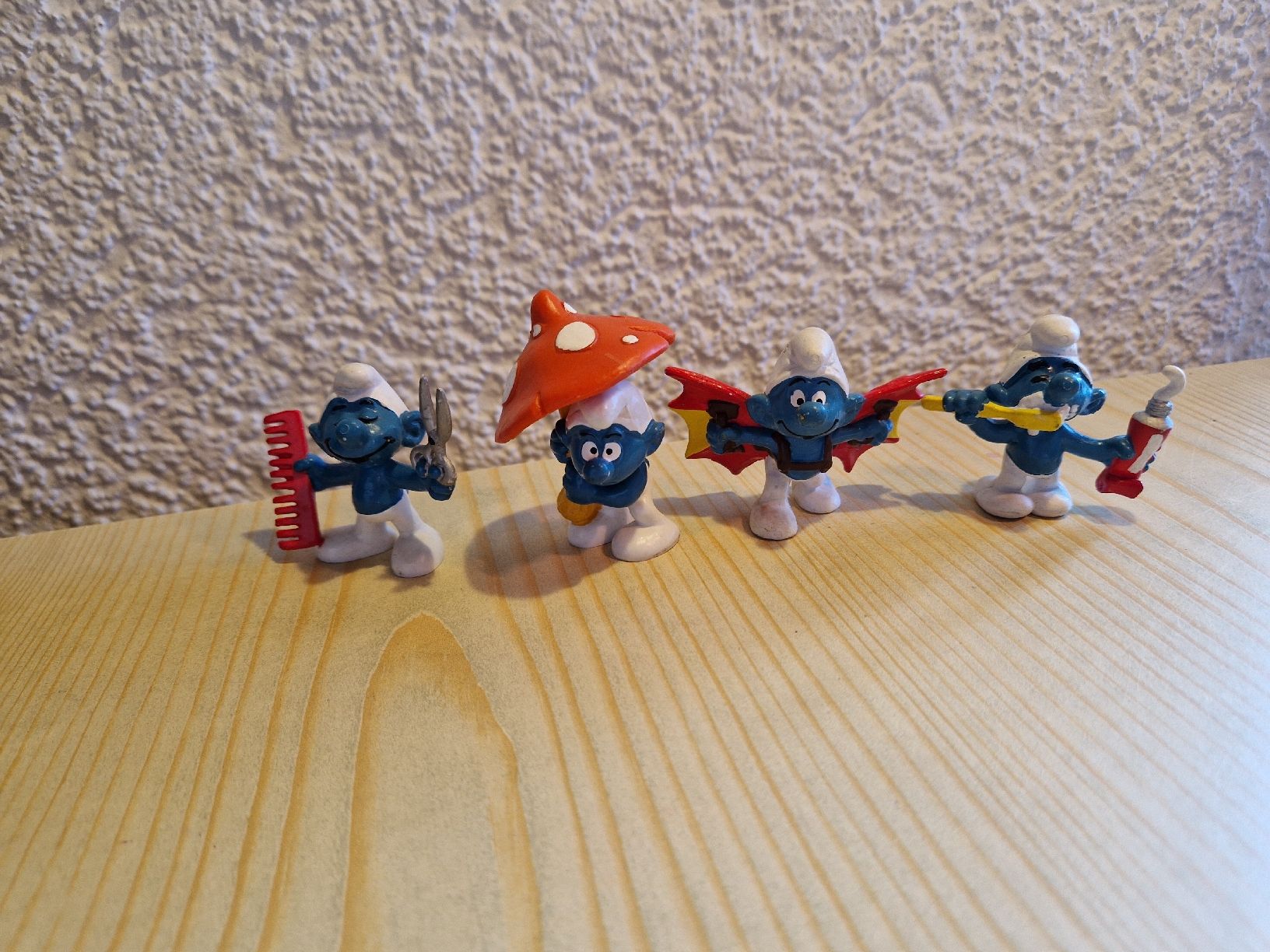 Schleich Figuren: 4 Schlümpfe – Gebraucht aus Müllheim Dorf von Manuka_lu