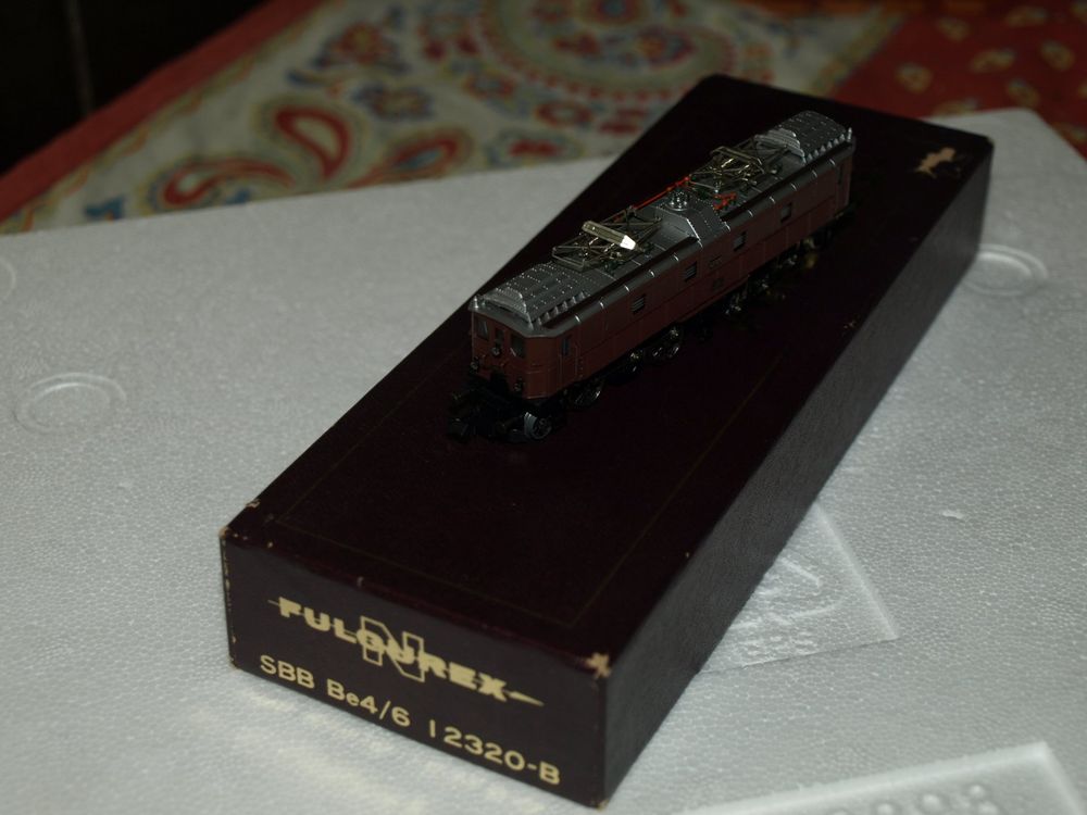 Locomotive Vapeur Fulgurex H0 SBB C 4/5 'Fujiyama' – 1977, Laiton, échelle H0