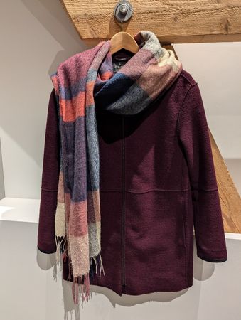 ESPRIT Damen Wollmantel Gr. 36 / S