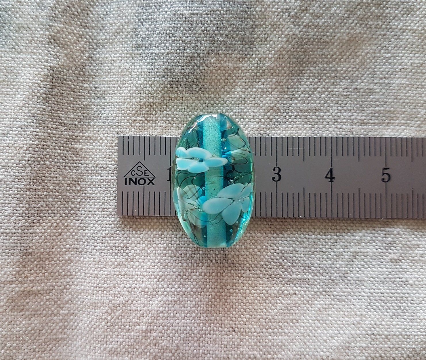 Perle (finte): Glasperle, Glass Bead – Nuovo (secondo la descrizione) da Langenthal venduto da flowersNbirds 2