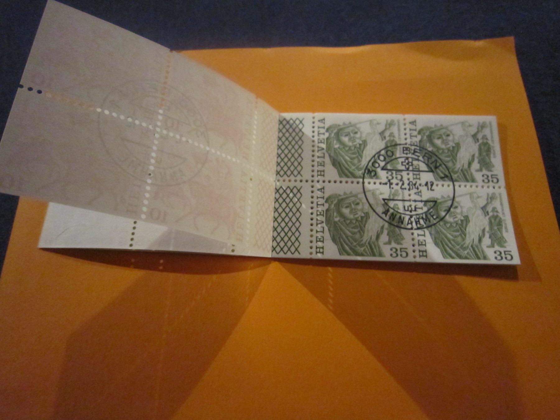 Alle Briefmarken: S2 Schönes Markenheft 1984 – Gebraucht aus Giubiasco von sal_9j6w 3