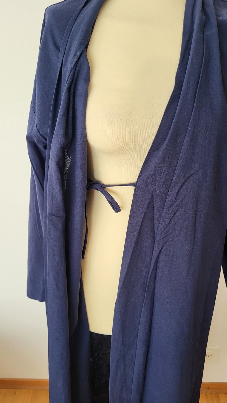 Vestiti: Robe bleu marine lin & coton – Nuovo e nell'imballaggio originale da Fribourg venduto da VictoriaShop7 3