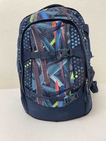 Satch  Pack Schulrucksack Splashy Laser + Mäppchen Ergobag