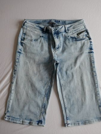 Street One   halblange Jeanshose  -  hellblau