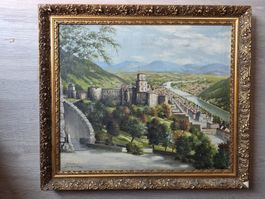 antikes Gemälde Heidelberg Erich Kullmann