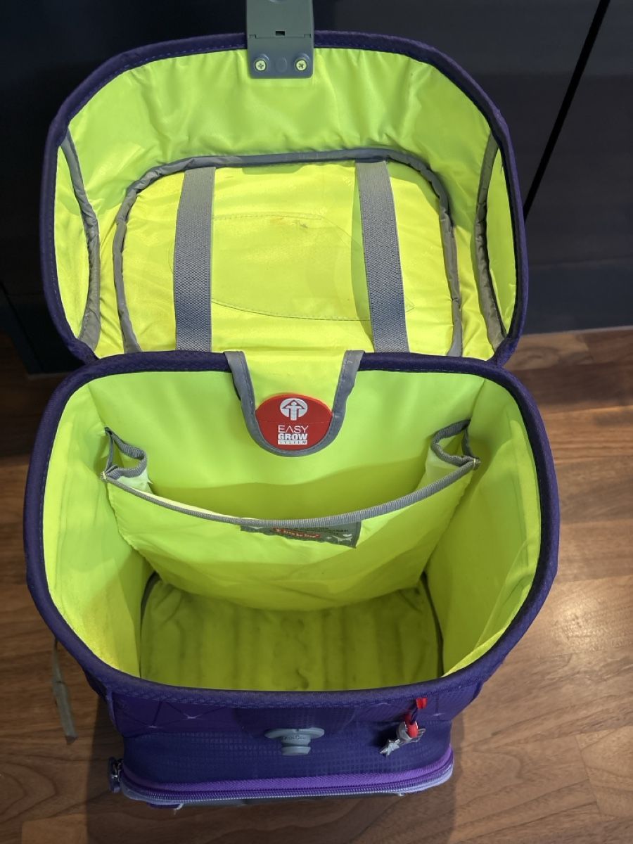 Step by Step Kindertaschen: Step by Step Schulranzen violett mit Easy Grow System – Gebraucht aus Hirzel von Thomas008 3