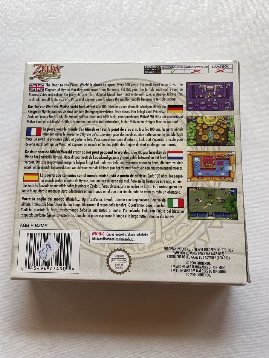 Nintendo Giochi: Zelda The Minish Cap Game Boy Advance  – Usato da Luzern venduto da OlpeStyle 5