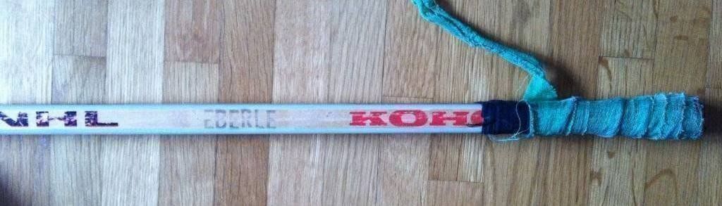 Bastoni & Pale: Hockey Stik KOHO "Jörg Eberle" - 1990/91 – Usato da St. Moritz venduto da comeflywithme 1