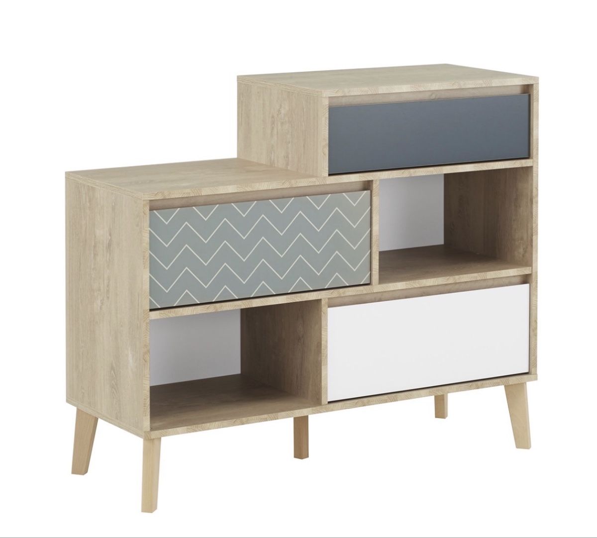 Cassettiere: Commode Gami bois avec tiroir – Usato da NYON venduto da jeks