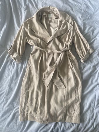 H&M Trenchcoat Mantel Übergangsjacke beige