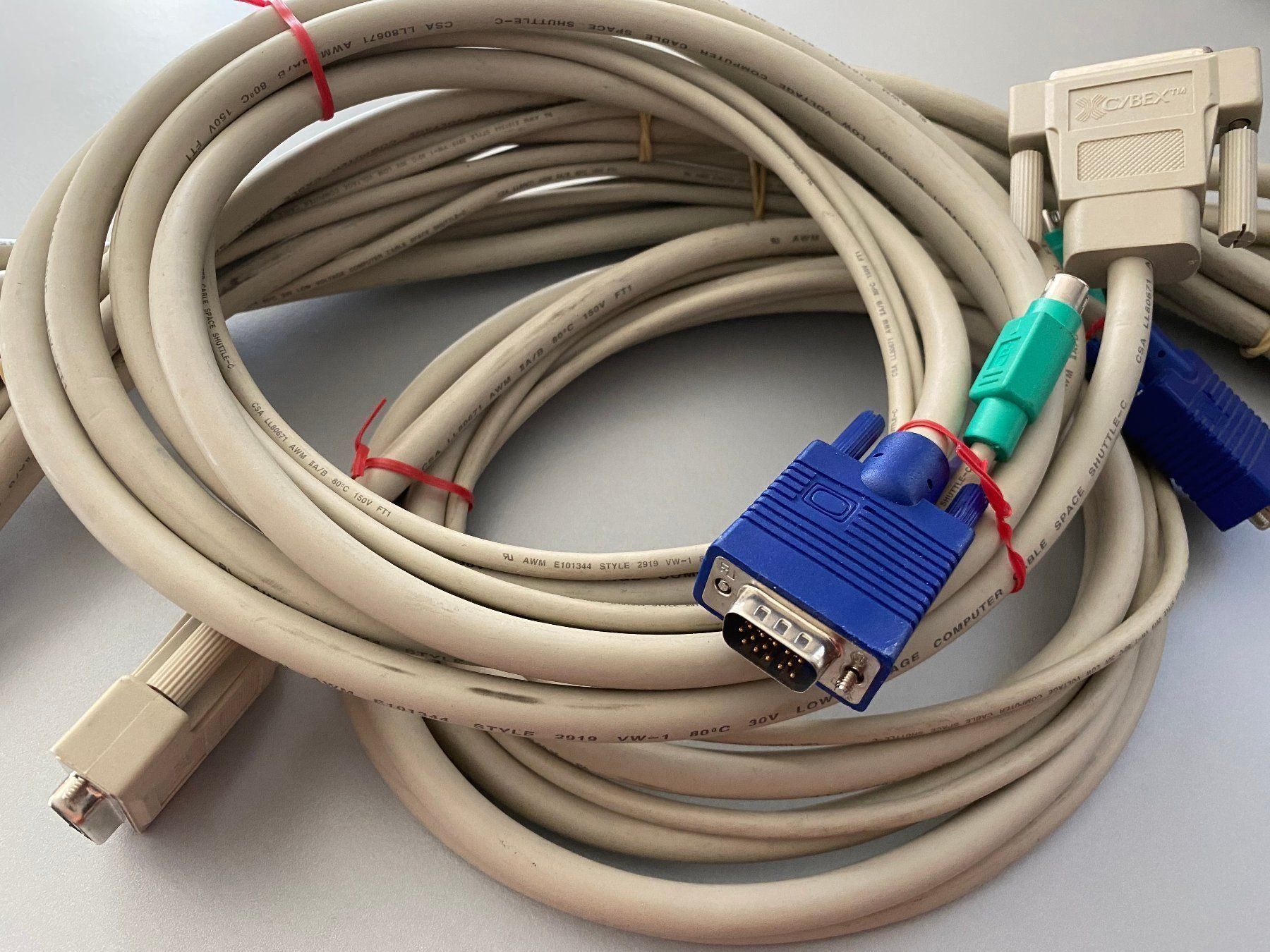 Cavi: KVM-Switch Kabel für Avocent Switch – Usato da Langwiesen venduto da Restposten-24 2