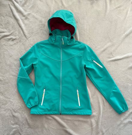 Softshelljacke Outdoorjacke NRC türkis, Gr. M