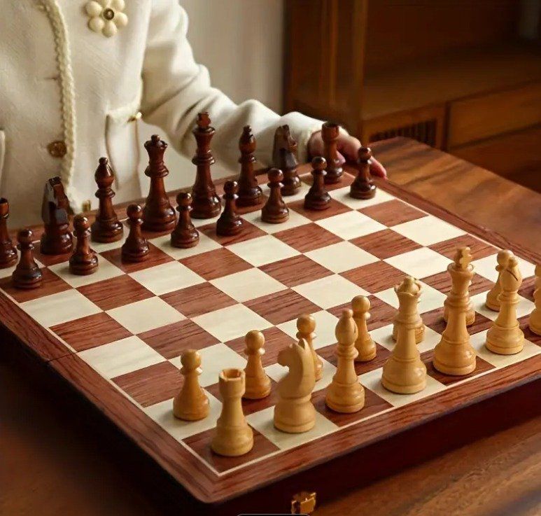 Giochi: Schachbrett – Nuovo e nell'imballaggio originale da Arbon venduto da clothes187