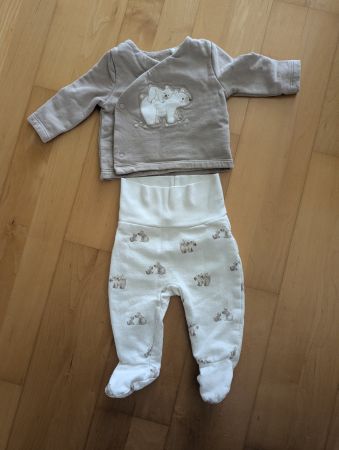 Baby Strampler Set Bär Grösse 56, super Zustand