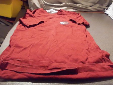 T-Shirt Grösse XS, Tommy Jeans, weinrot