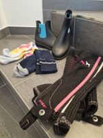 Reitstiefeletten inkl Stulpen/Socken Gr 33 "Steeds"