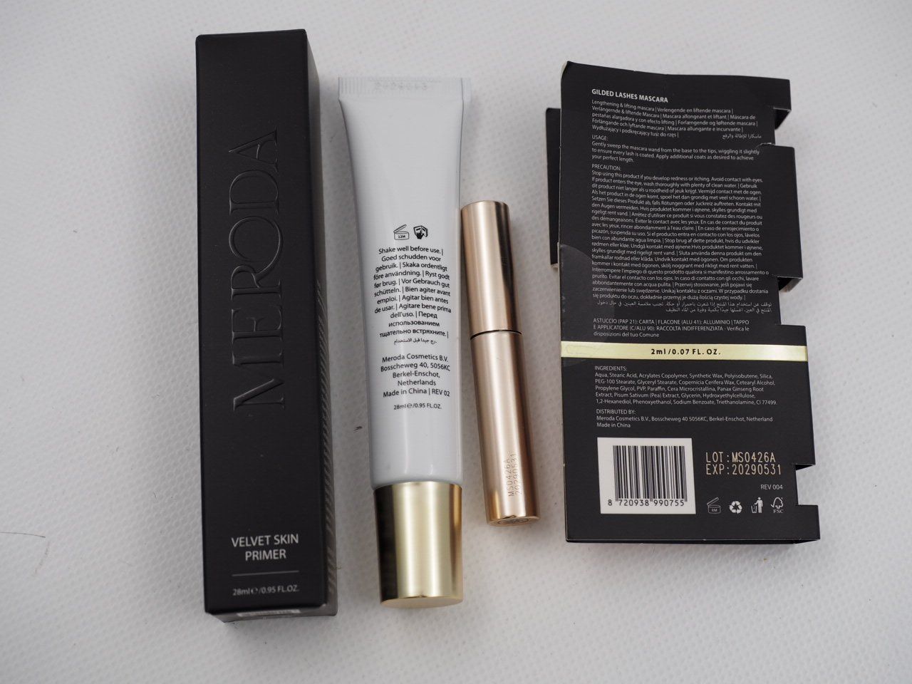 Make-up: MERODA Make-Up Set (26081807PL) – Nuovo (secondo la descrizione) da Zürich venduto da fundsachenverkauf 2