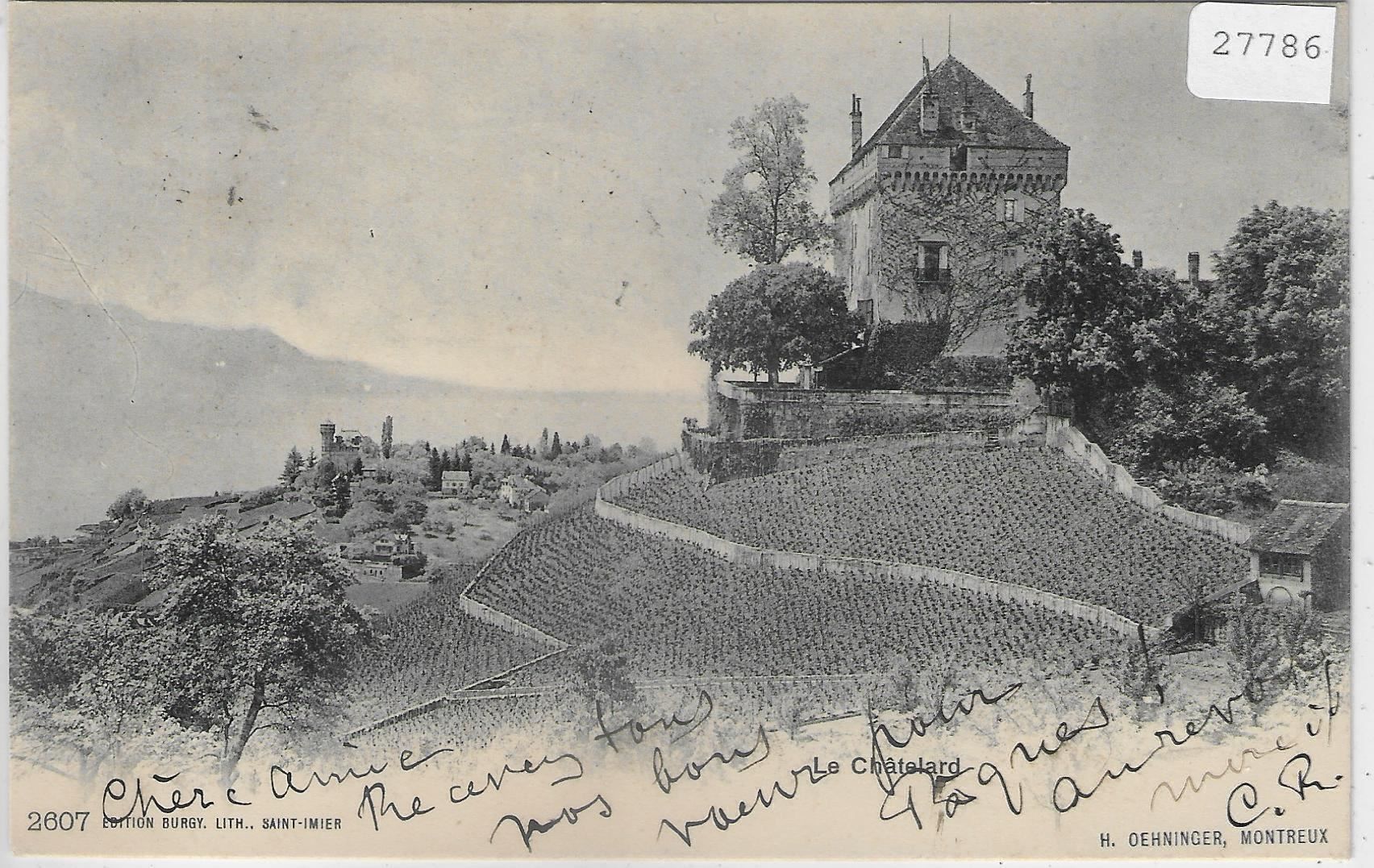 Ansichtskarten: Clarens - Le Chateau du Chatelard – Gebraucht aus Ettingen von Kartenplanet