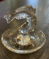 Hübsche Ringschale „Lalique“ sign. Fisch-Figur✨Top!🐟