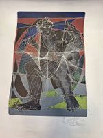Hans Erni Lithographie "Kybernetes"