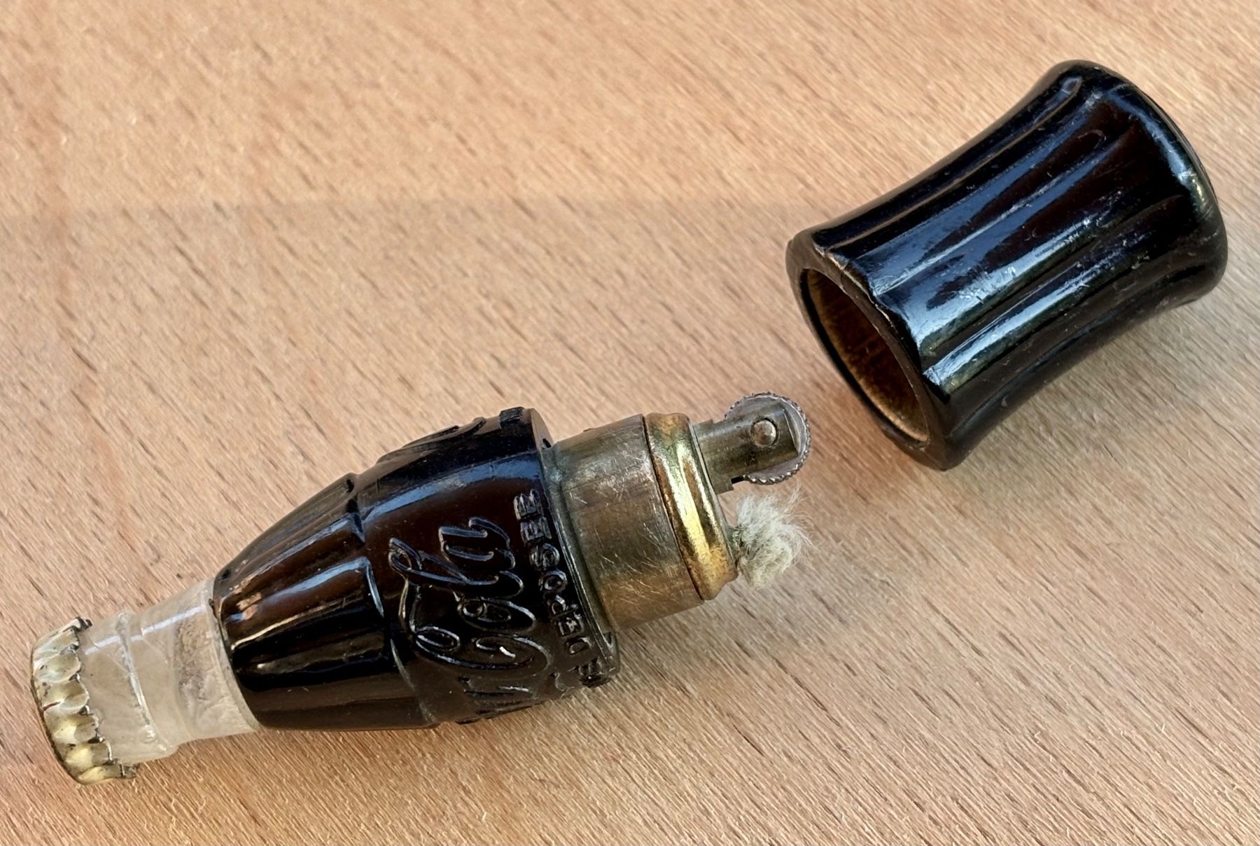 Accendini: antikes Coca-Cola Benzin Feuerzeug – Usato da Lüchingen venduto da Eeizo 2