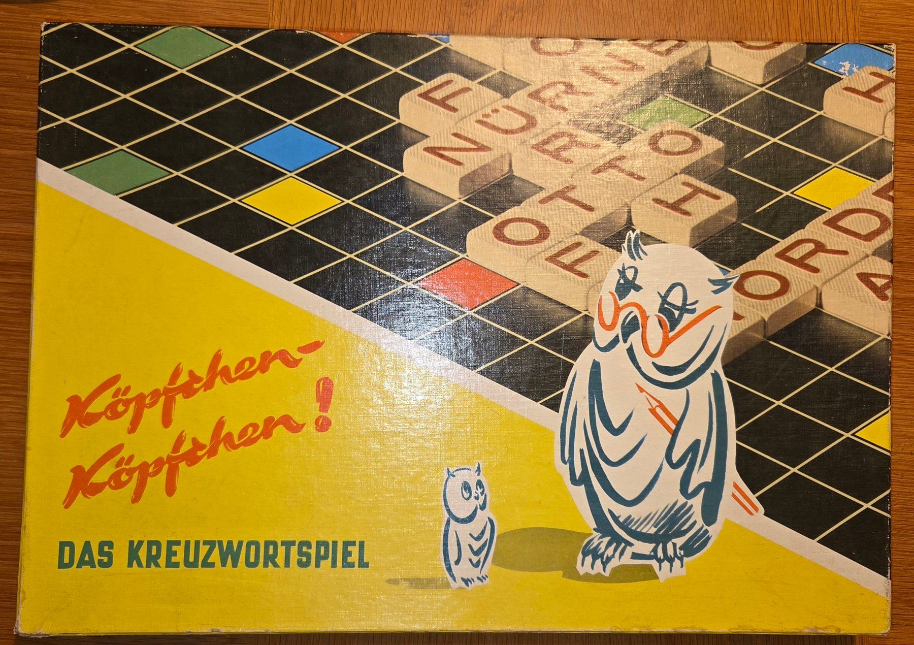 Spiele: altes Brettspiel Köpfchen Köpfchen! – Gebraucht aus Gossau SG von tenerife11