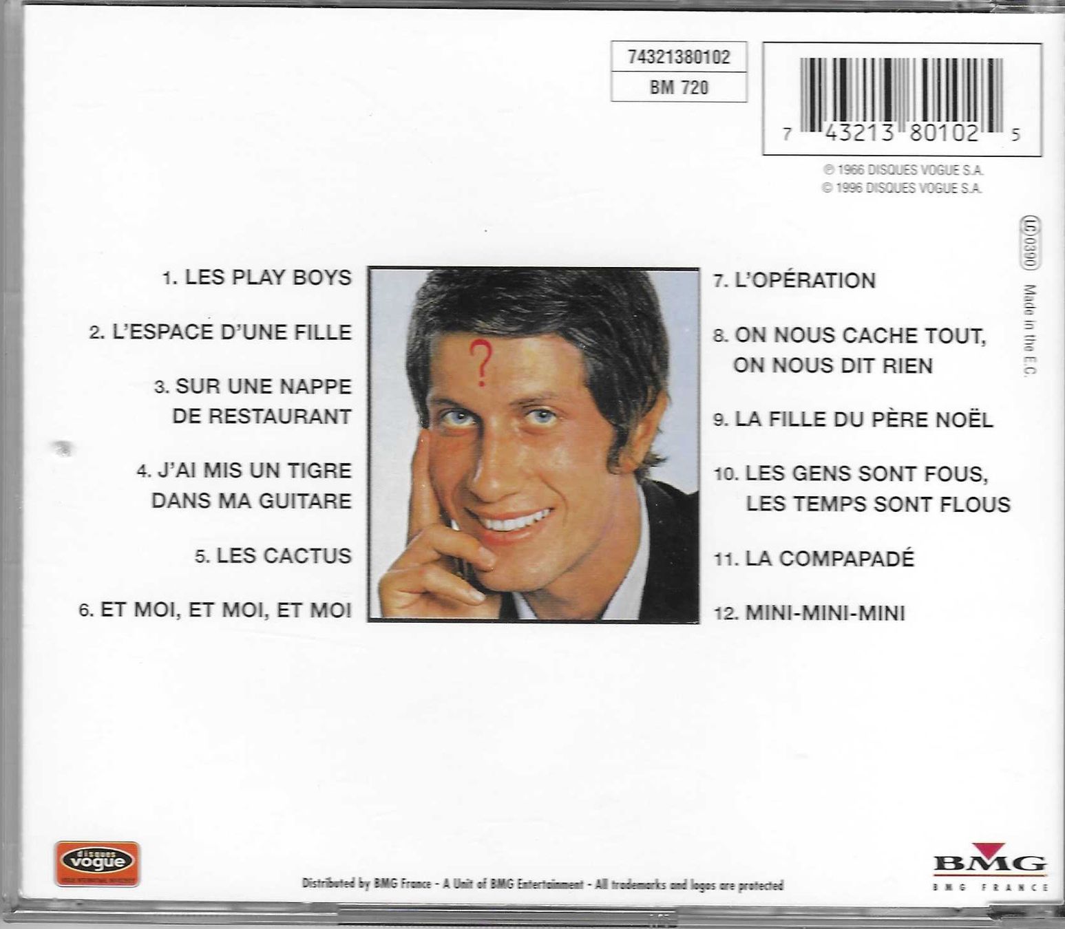 CDs: JAQUES DUTRONC – D'occasion à Bex par Giorgiob 1