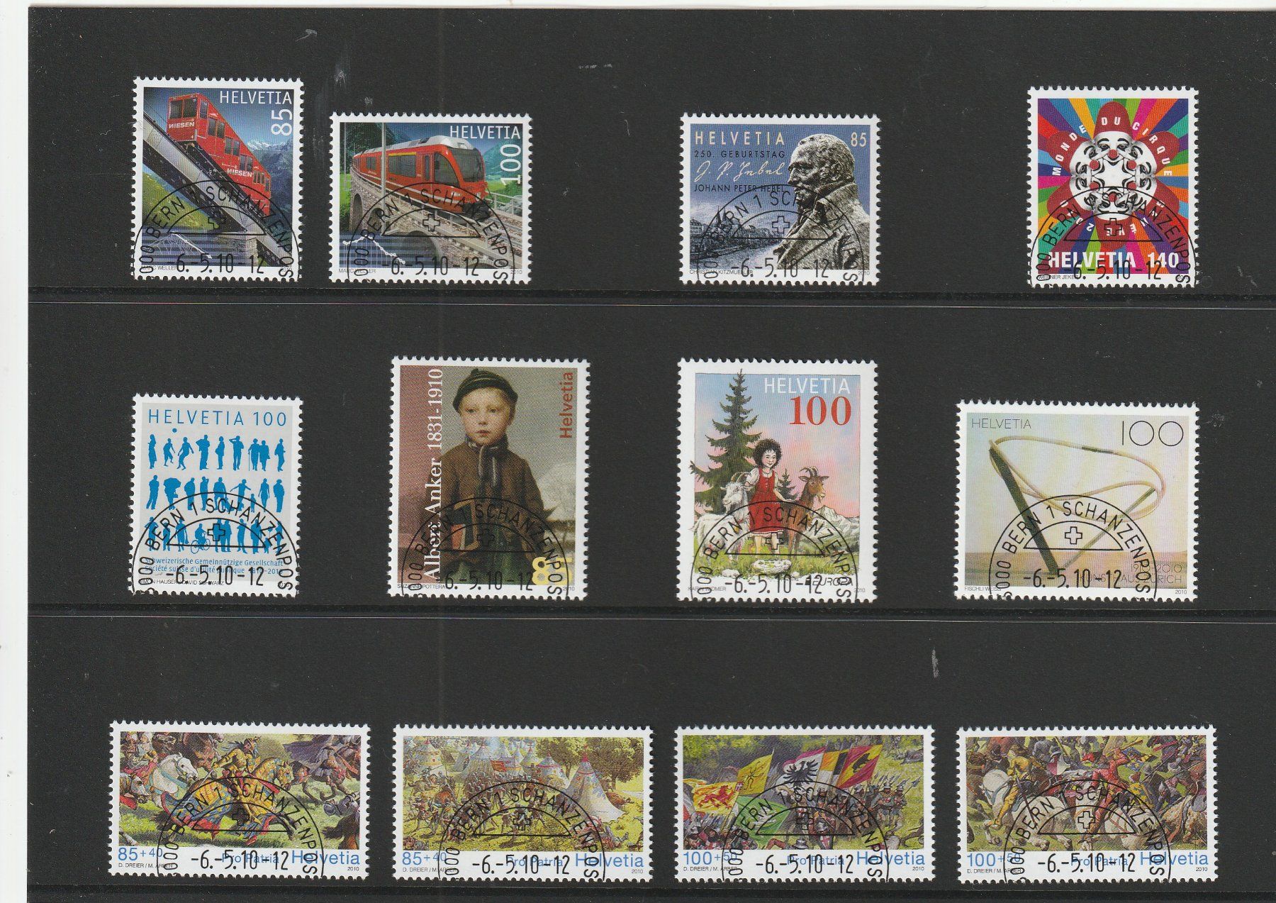 Tutti i francobolli: CH Briefmarken Lot gestempelt 2010 – Usato da Rupperswil venduto da Ema10 1