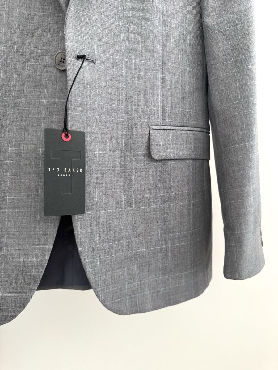 Ted Baker Giacche: Ted Baker wool grey blazer – Nuovo e nell'imballaggio originale da Zürich venduto da di_archive 2