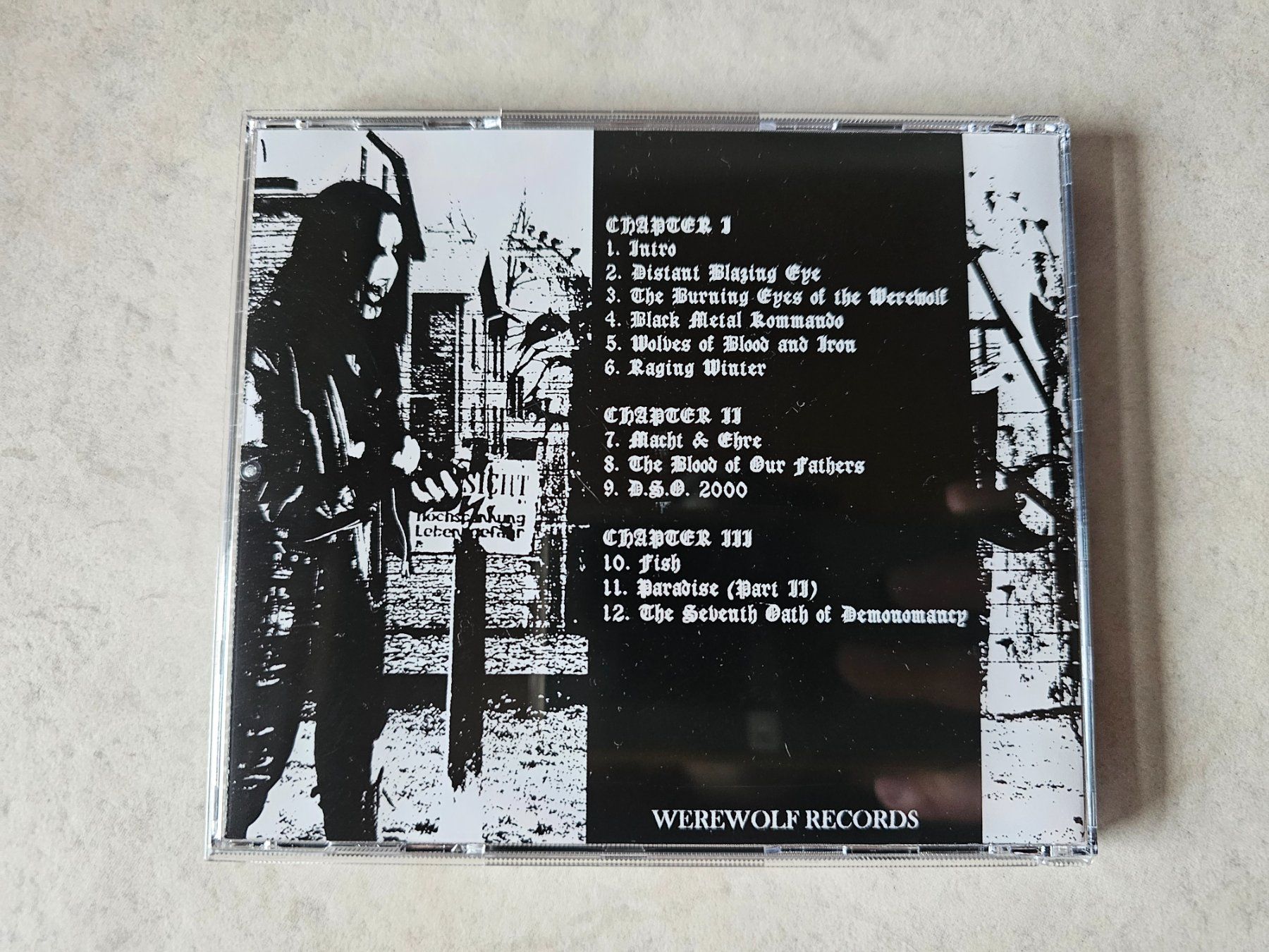 CD: Satanic Warmaster  -  Black Metal Kommando – Usato da Schneisingen venduto da backstore24 1