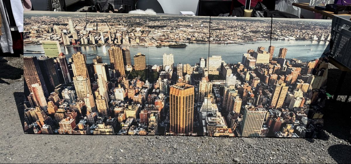 Poster & Bilder: Großes Wandbild - Skyline New York – Neu (gemäss Beschreibung) aus Rebstein von dijana_crgc 1