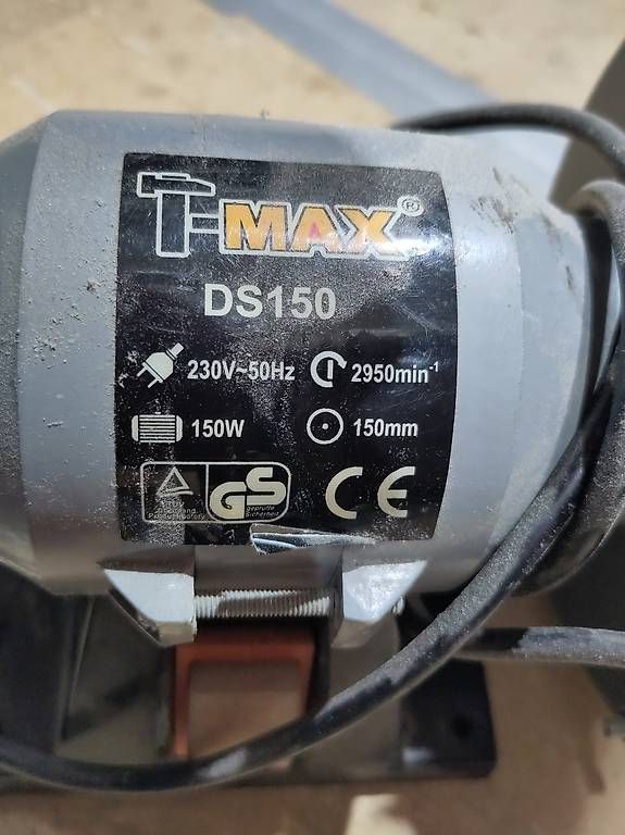 Tutti gli attrezzi: Mola da banco T-Max DS150 – Usato da Novaggio venduto da GreenWebSolutions 3