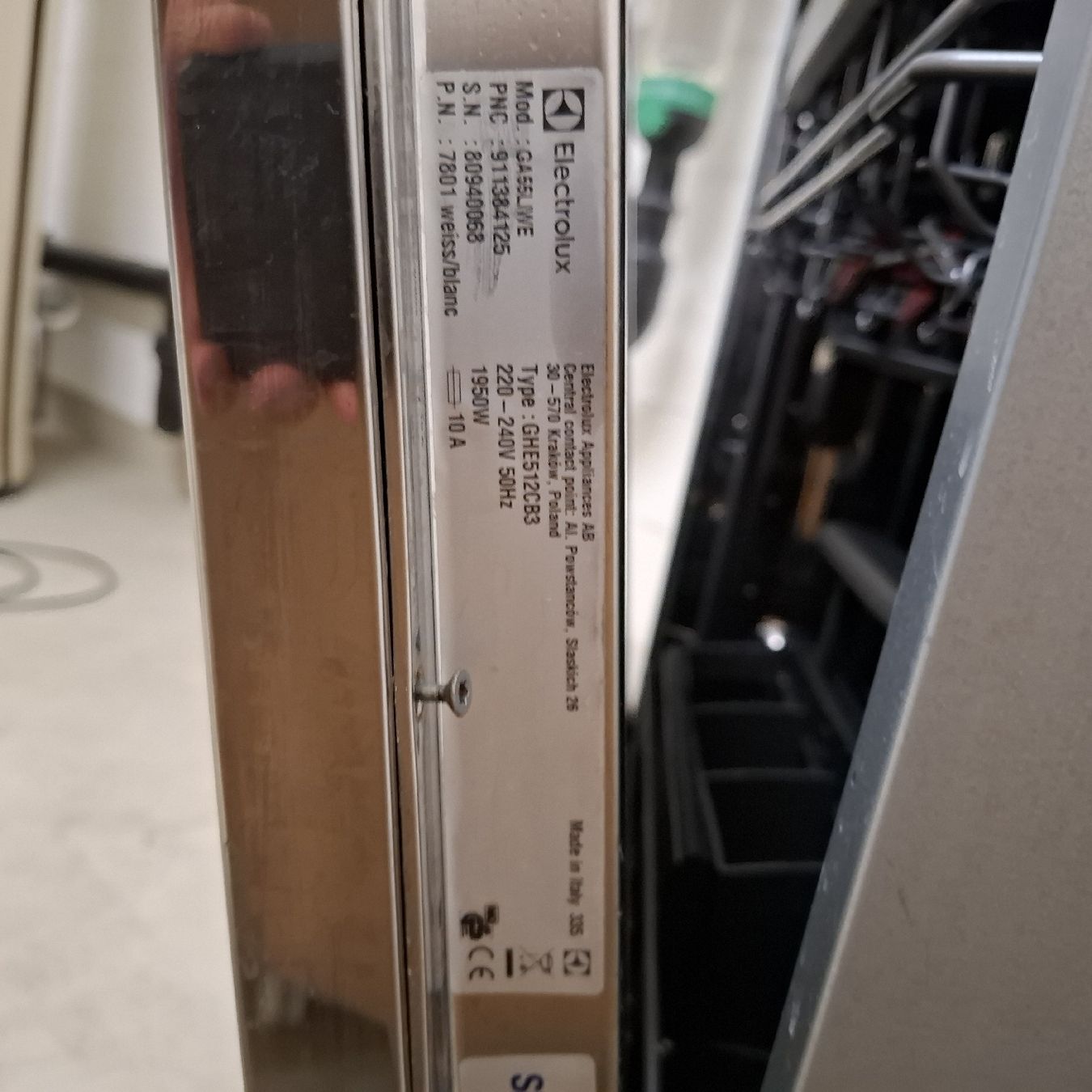 Lavastoviglie: Geschirrspüler Electrolux GA55Li W – Usato da Künten venduto da Rocchi71 3