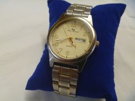 Herren Armbanduhr Quartz Jean Junod