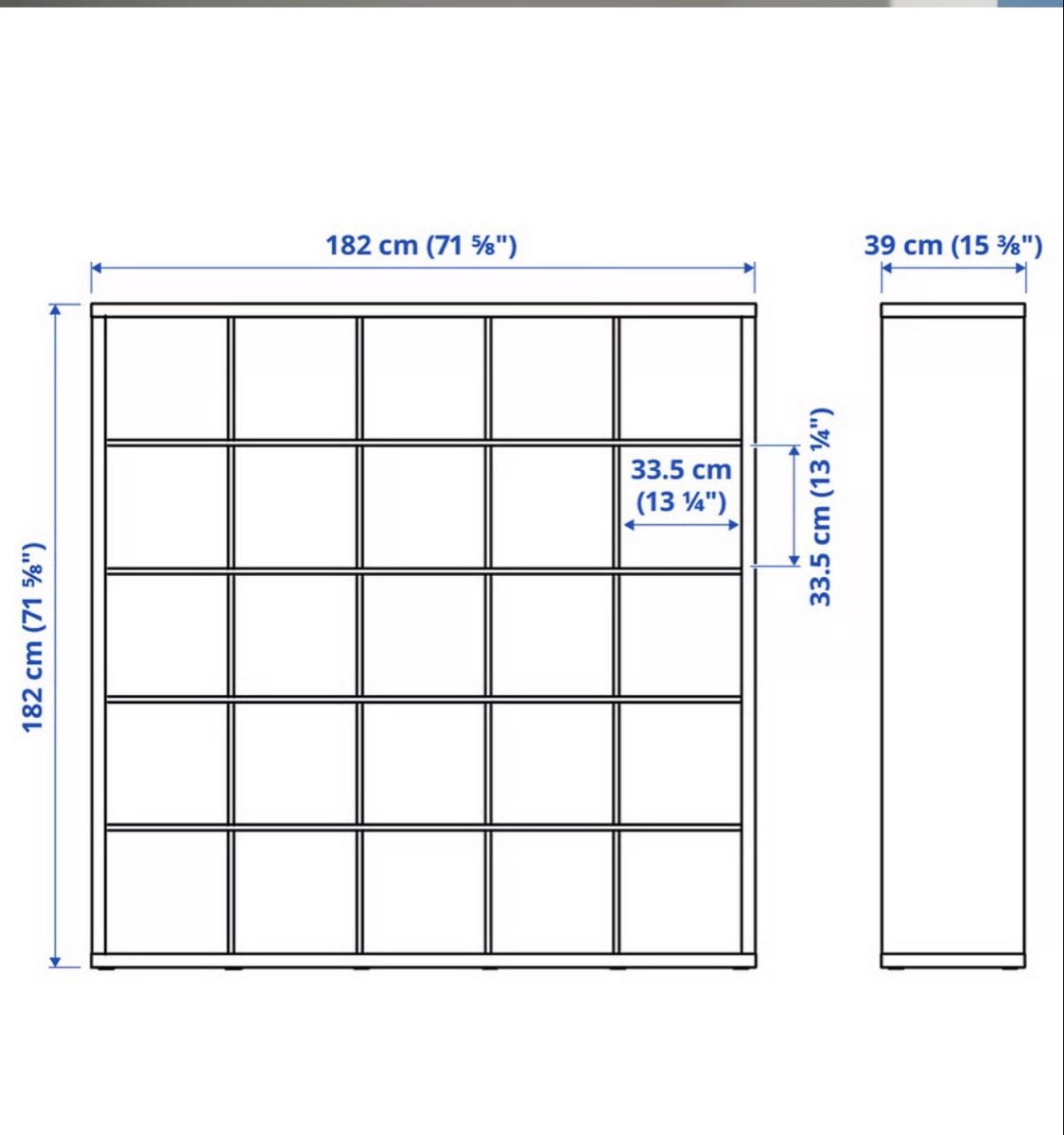 Ikea Scaffali: IKEA Kallax Regal weiss 182x182 cm – Usato da Uster venduto da J3344 1
