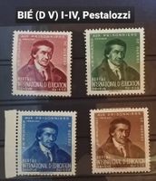 4203) BIÉ (D V) Nr. I-IV, Pestalozzi Satz mit Falz