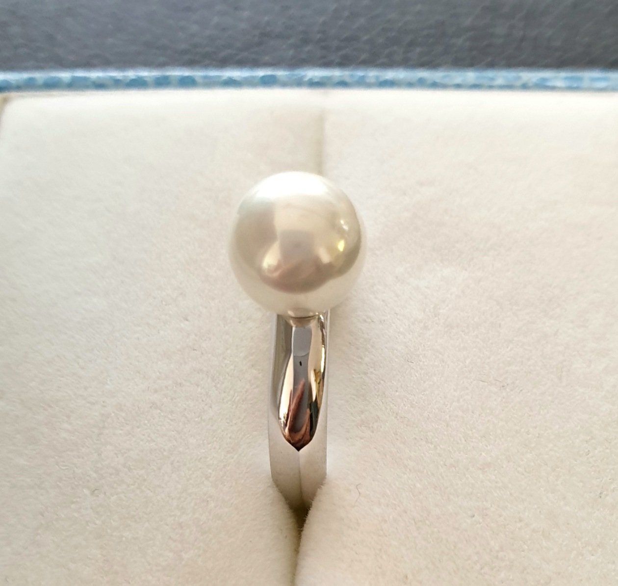 Anelli: Silber 925 Perlen-Ring - NEU – Nuovo e nell'imballaggio originale da Uetikon am See venduto da Coralreef 1
