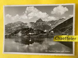 1953. 543 Engelberg, Trübsee gegen Hahnen