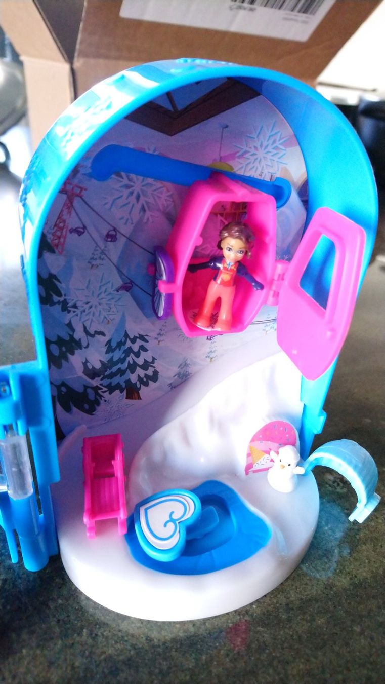 Polly Pocket Giocattoli: Polly Pocket "Skihütte" – Usato da Jonen venduto da h-blxgirl79 8