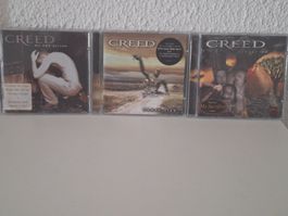 3CD CREED -  My Own Prison- Human Clay-  Weathered😍