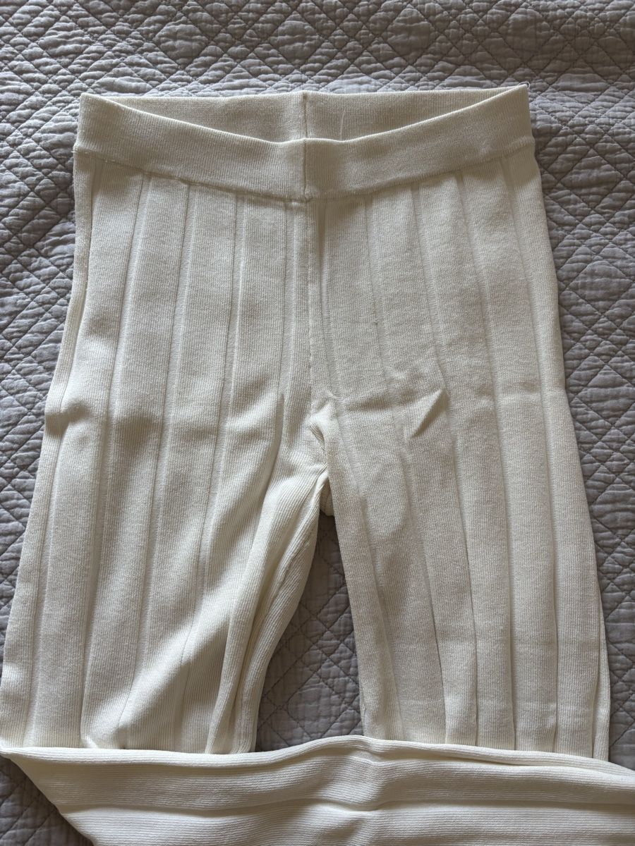 H&M Hosen: Pantalon en maille blanc – Gebraucht aus Lausanne von shabnam.t 2