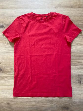 T-shirt rouge homme Manor taille S