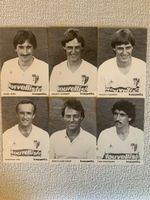 6 FC Sion Autogrammkarten 