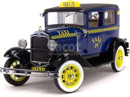 FORD MODEL A TUDOR TAXI #29 1931 BLAU 1:18 SUNSTAR