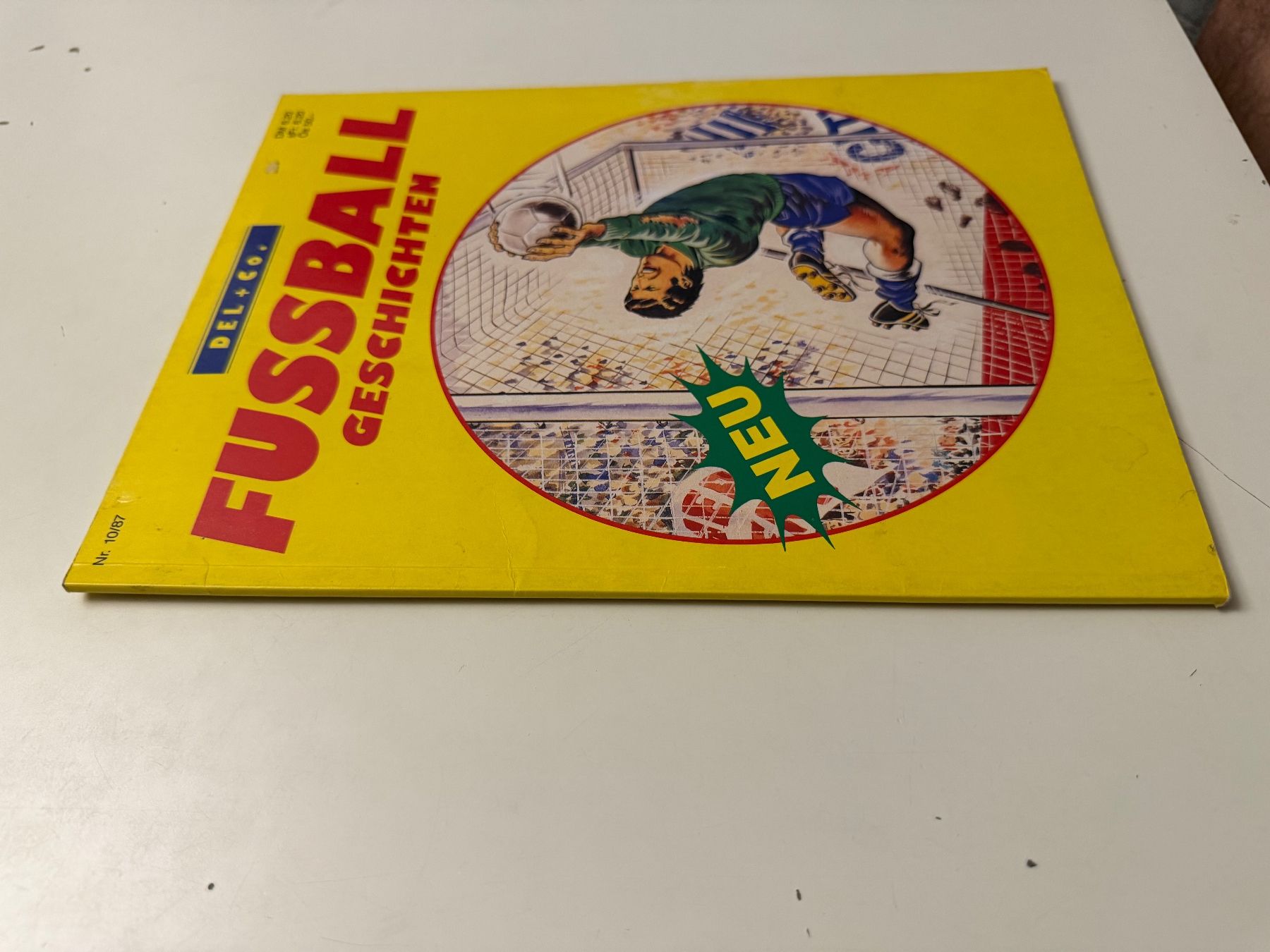 Fumetti: FUSSBALL GESCHICHTEN 10/87 – Usato da Münsingen venduto da Ganjam 1