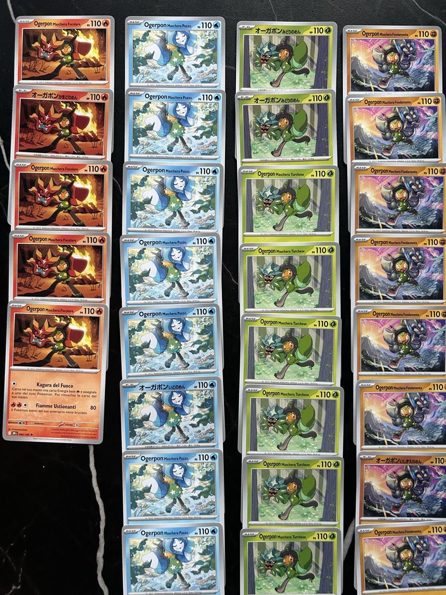 Pokémon Sammelbilder & Trading cards: XL Carte Pokémon ORGEPON MASK – Gebraucht aus Balerna von Roby-Pokemon 1
