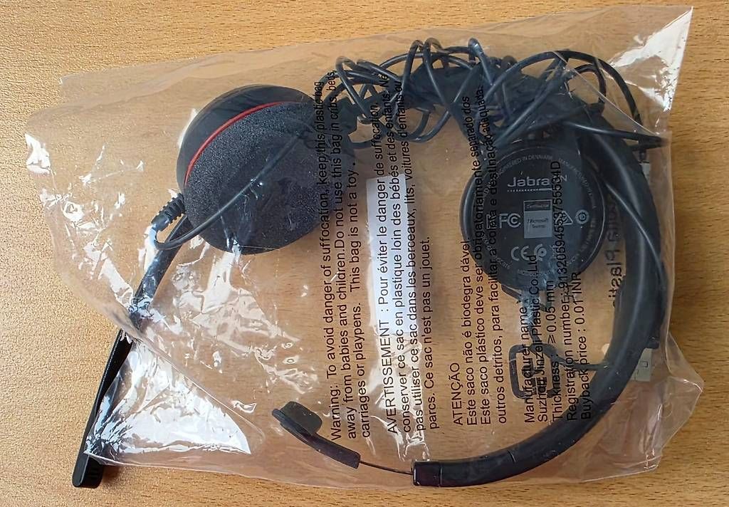 Kopfhörer: Casque avec micro JABRA GN – Neu und originalverpackt aus Murten von LeMec58 2