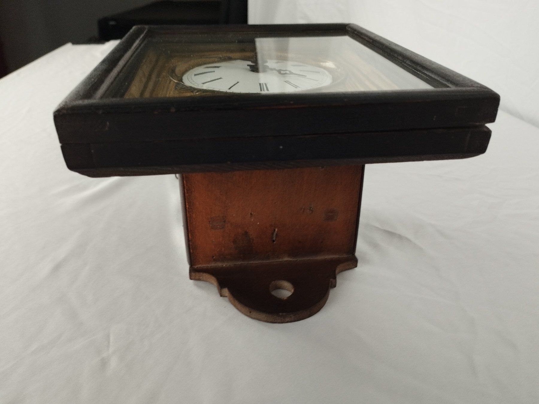 Orologi da terra & Orologi da parete: Rahmenuhr Antik - Biedermeier – Difettoso da Schübelbach venduto da Restwert_Schubelbach 5